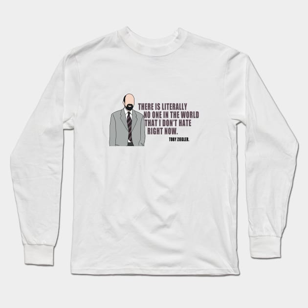 toby ziegler Long Sleeve T-Shirt by aluap1006